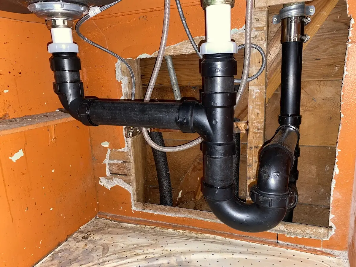 Professional Pipe Bursting equipment and tools on the job in Wendell